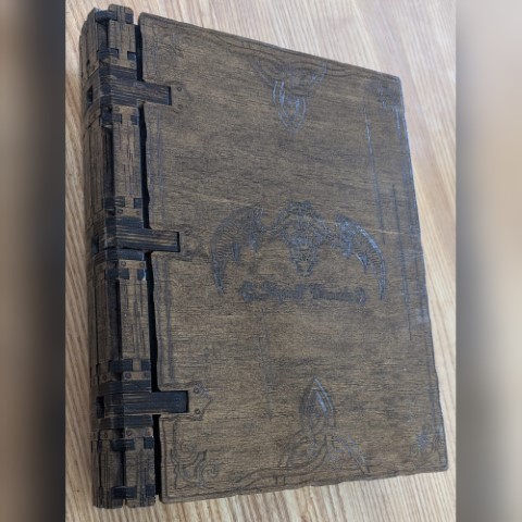 Mystical Spell Book Storage Box